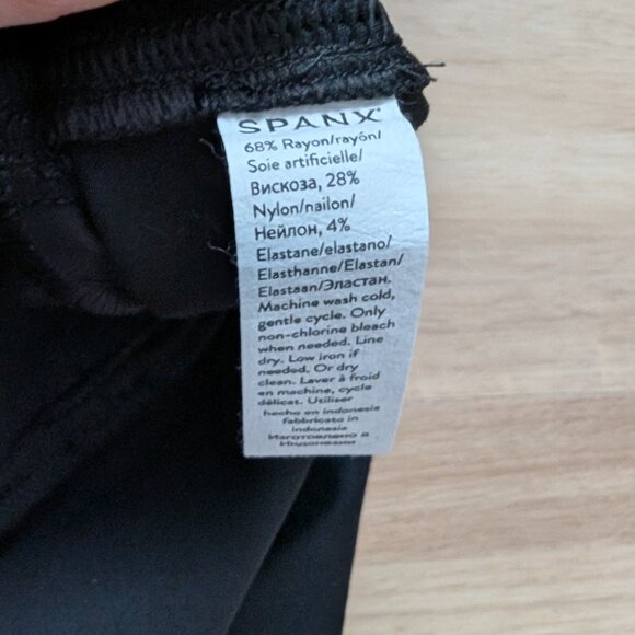 SPANX Black Shaping Pencil Skirt Size Large - Picture 4 of 5